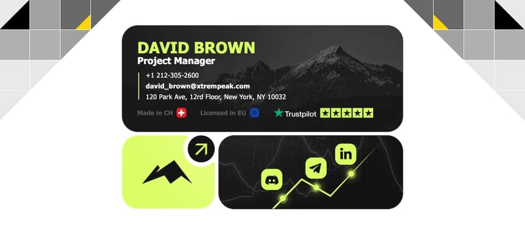 Email signature preview