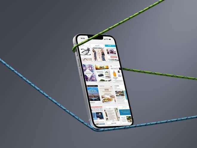 Email template on iPhone