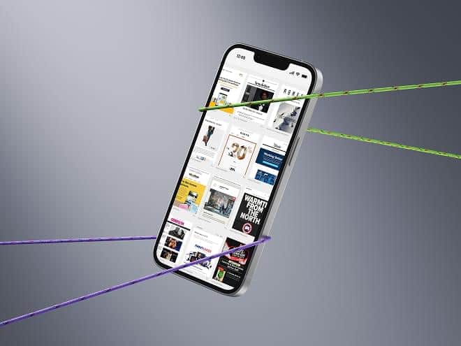 Email template on iPhone