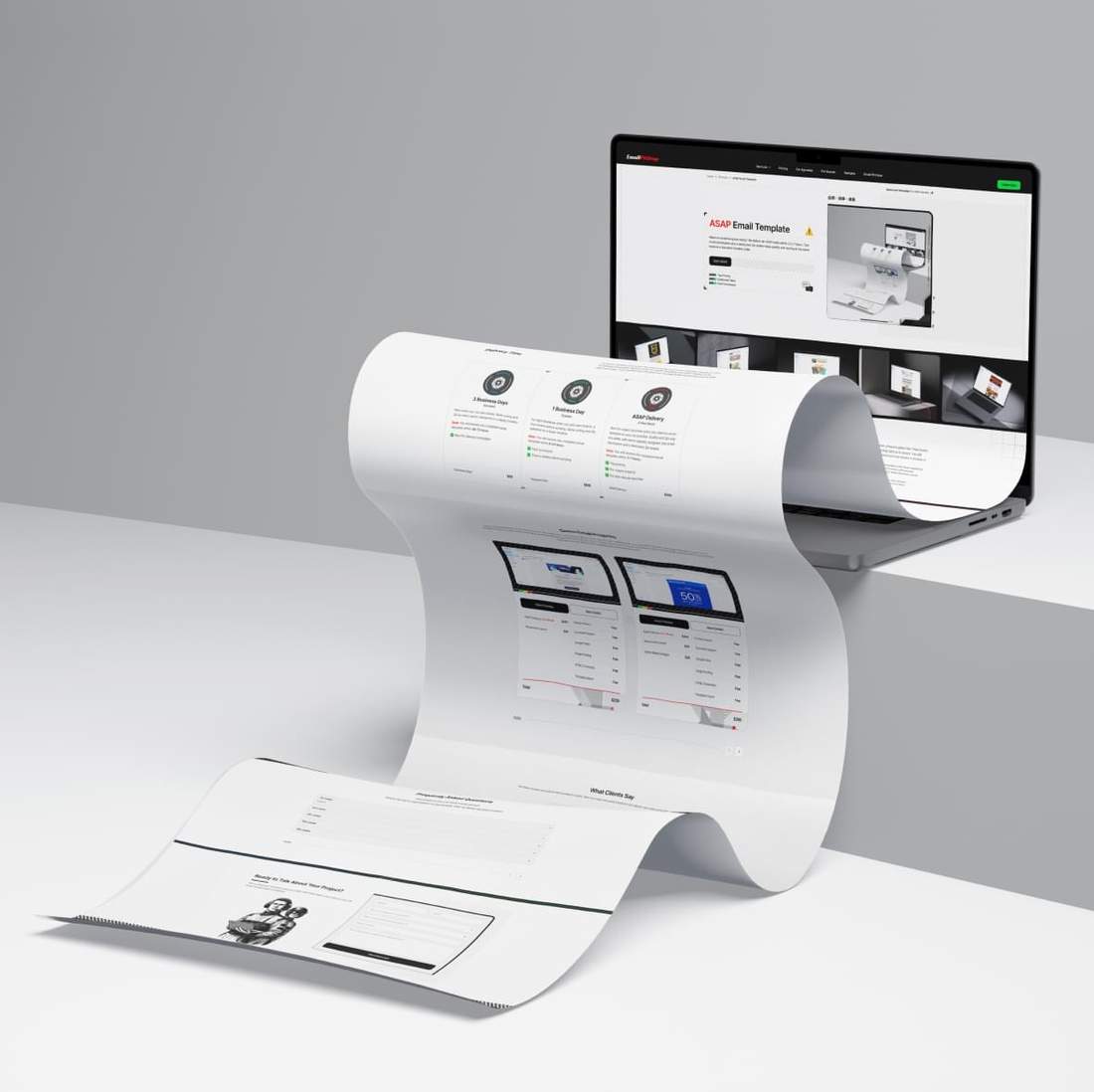ASAP Email Template hero image