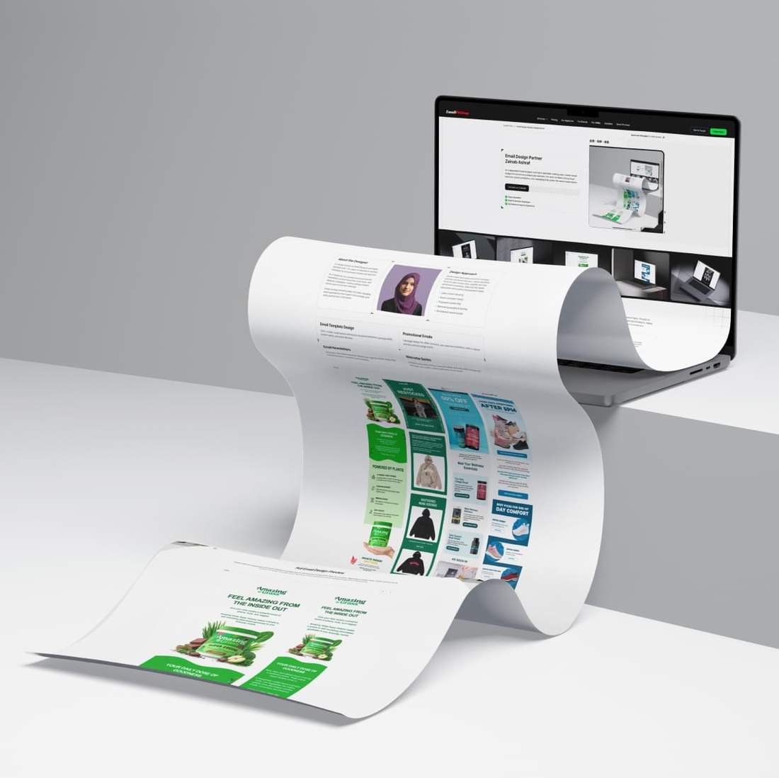 Email Design Partner Zainab Ashraf hero image