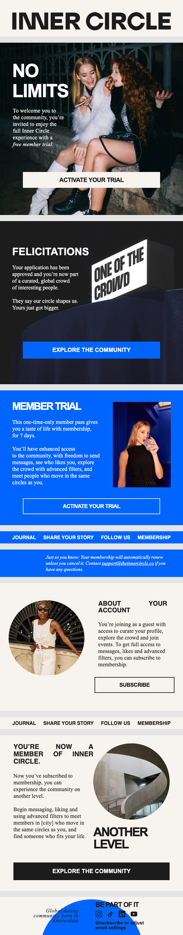 Email template example 4