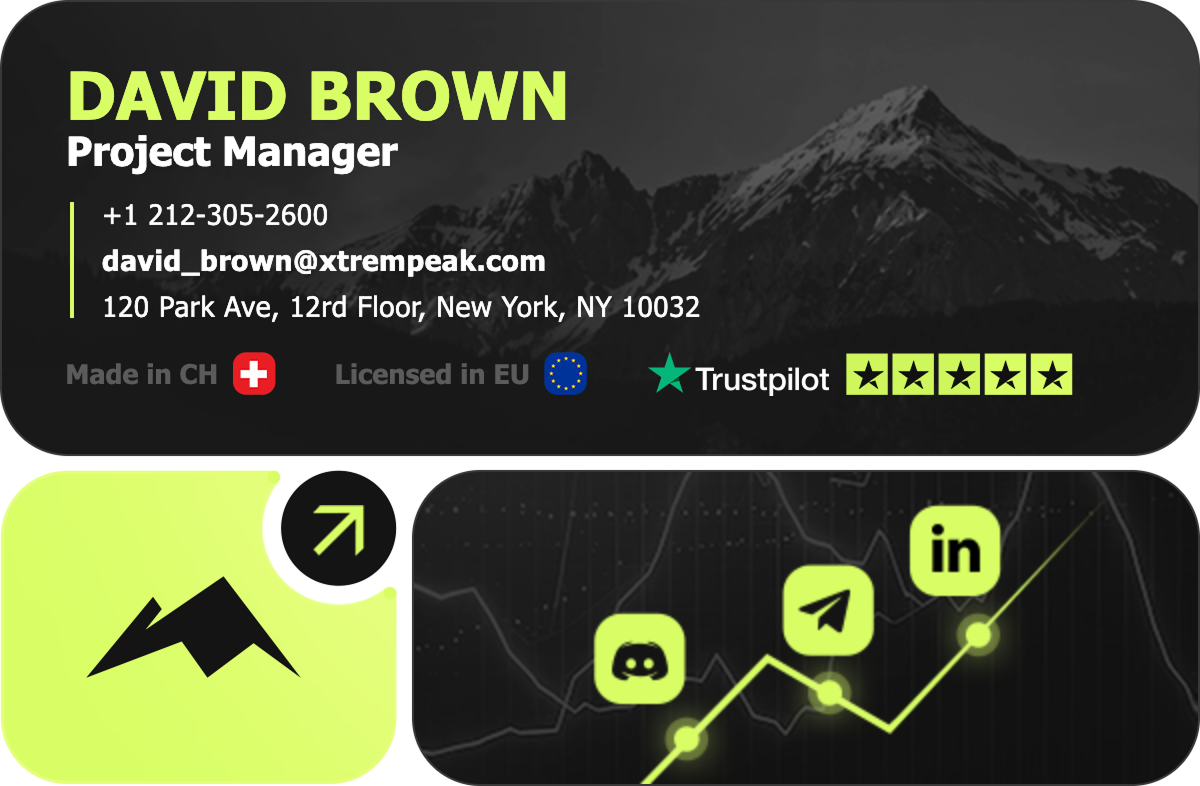 Email signature example 3