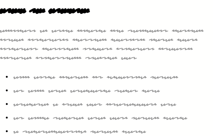 text mobile view